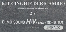 Kit cinghie ricambio - kit,