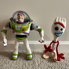 Buzz Lightyear Toy Story Bonnie Modellino Parlante 12" con Peluche Forky 
