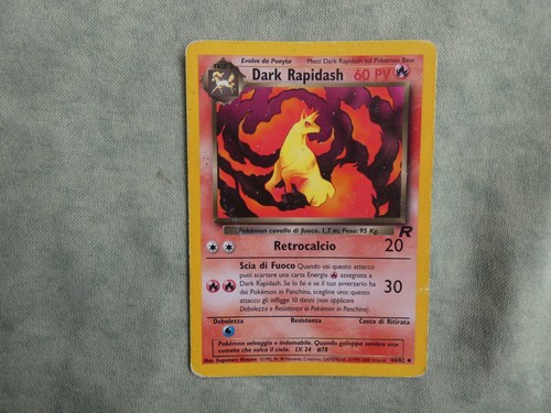 Pokémon carta dark rapidash - dark,