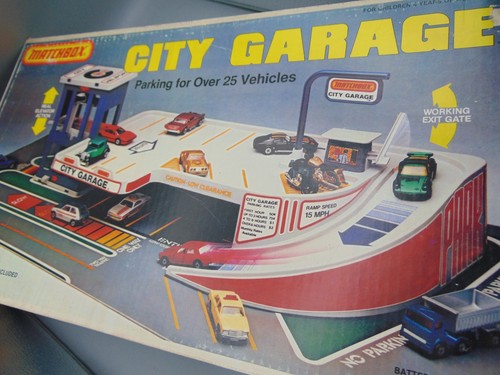Matchbox city garage - garage,