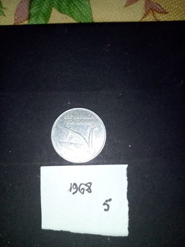 Repubblica lire spighe e - 10,