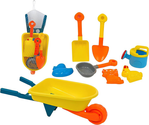 Carriola giocattolo con set - con,