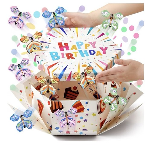 Farfalla compleanno volante - farfalla,