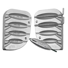 Stampo Piombo pesca   Oliva