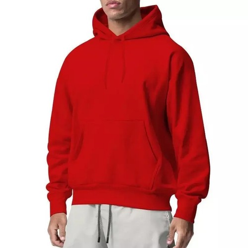 Felpa uomo zip con cappuccio