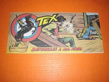 TEX WILLER STRISCIA SERIE