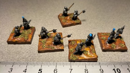Painted knight medieval - painted,