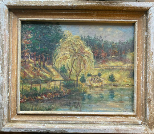 Dipinto olio firmato - dipinto,