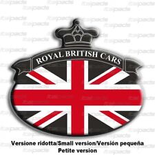Sticker Union Jack Royal British flag bandiera inglese Range Rover Nero 76x68