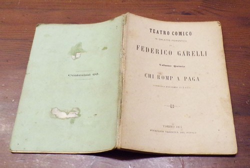 Libretto federico garelli - libretto,