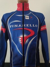 giacca maglia ciclismo originale team PINARELLO GRANFONDO manto vent tg L