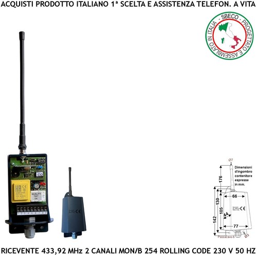 Radio ricevente 433 mhz - radio,