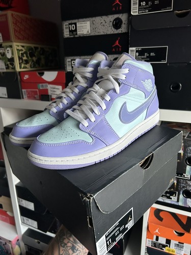 Nike air jordan mid - nike, purple