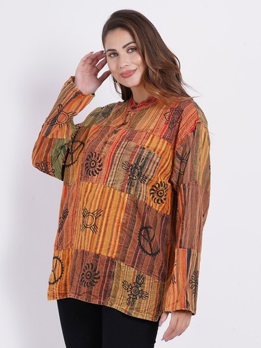 Top camicia kurta unisex - top,