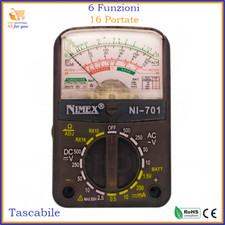 Tester multimetro analogico