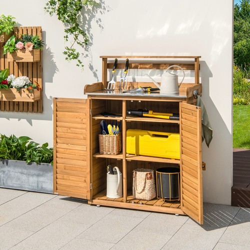 Tavolo per piante legno - tavolo,