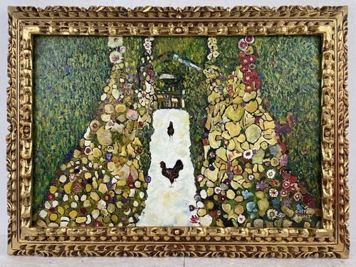 Gustav klimt olio tela - klimt,