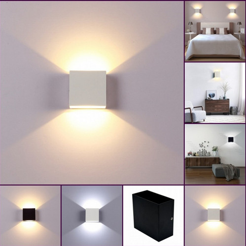 Applique parete led 4 10x - parete,