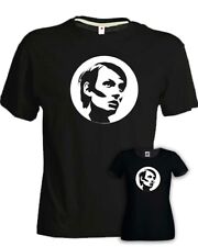 T-shirt Fabrizio De Andrè FABER musica cotone nera uomo donna idea regalo