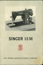 Singer 15 M Manuale