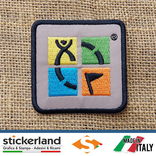 Toppa patch ricamata - toppa,