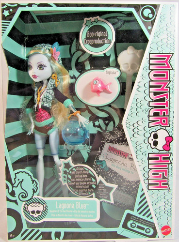 Monster high lagoona blue - high,