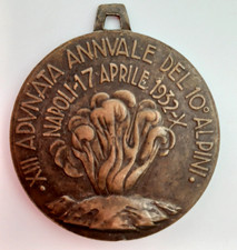 ALPINI  MEDAGLIA ADUNATA NAPOLI DEL 17 APRILE 1932
