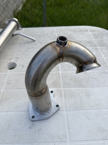 Nuovo tubo downpipe inox - nuovo,
