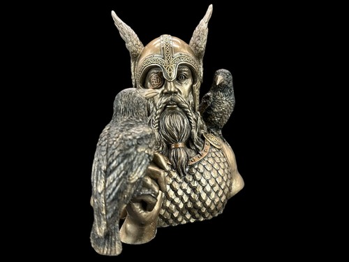 Busto odino dio nordico - busto, odino,