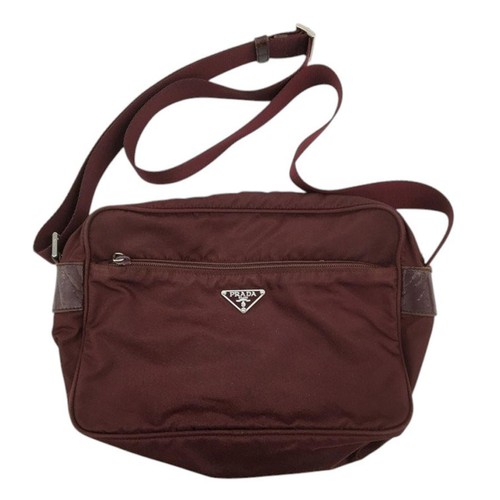 Borsa prada bordeaux rossa - borsa,