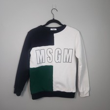 Felpa MSGM bambino logo color