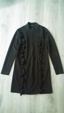 Zara vestito nero midi tg.42 a