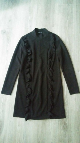 Zara vestito nero midi a - zara,