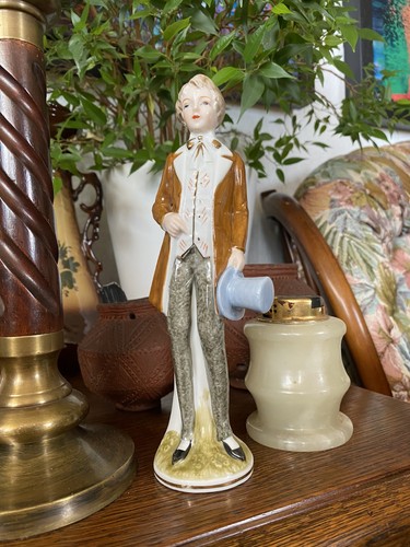 Antica statuina gentiluomo - antica,