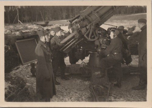 Foto flak regiment wismar - flak,