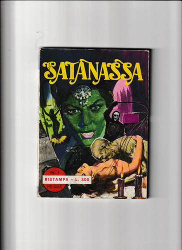Fumetto horror satanassa serie - horror,