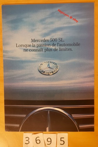 Mercedes 500 prospectus 8 - 500,