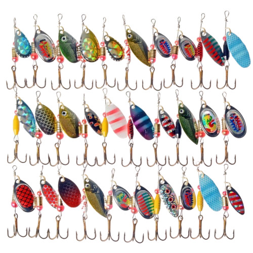 30pcs attrezzatura pesca - attrezzatura, esche