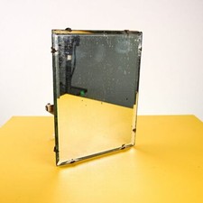 specchio primi 900 con molatura e base in ferro