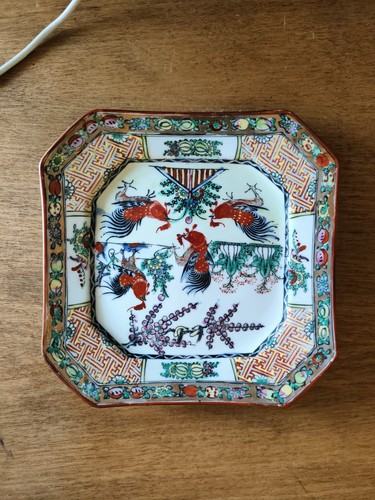 Piattino ceramica decorata - piattino, in