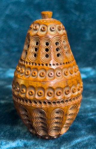 Antico portafilo ditale in - o,