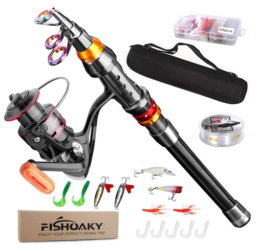 Canna pesca spinning - da, fibra