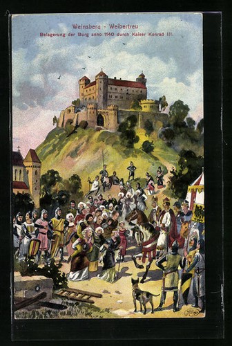 Cartolina weinsberg fedele - cartolina,