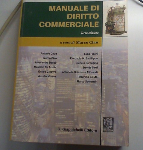 Manuale diritto commerciale - diritto,