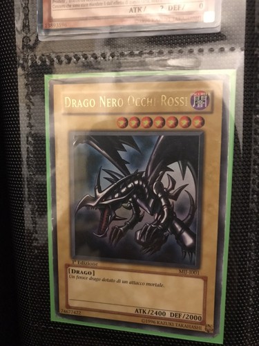 Drago nero occhi - yu-gi-oh,