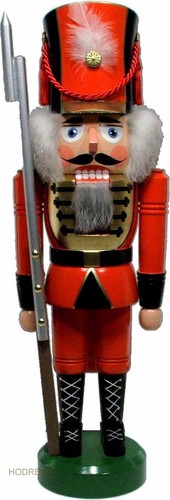 Schiaccianoci soldato rosso - schiaccianoci,