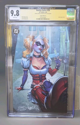 Cgc harley quinn - ss, 9.8