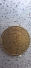 Moneta 50 centesimi CERVANTES Spagna 1999