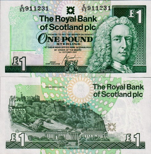 Scozia scotland pound 2001 - scozia,