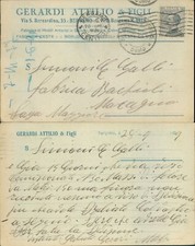 BERGAMO-PUBBLICITA' GERARDI ATTILIO & FIGLI-FABBRICA MOBILI  R@R@-N.49227